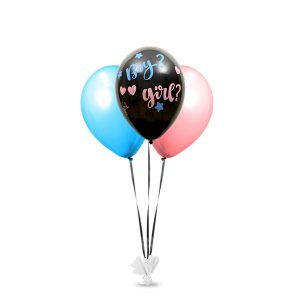 Ciuffo di palloncini Baby Shower – Blu&Pink Animazione